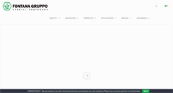 Desktop Screenshot of gruppofontana.it