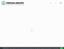 Tablet Screenshot of gruppofontana.it